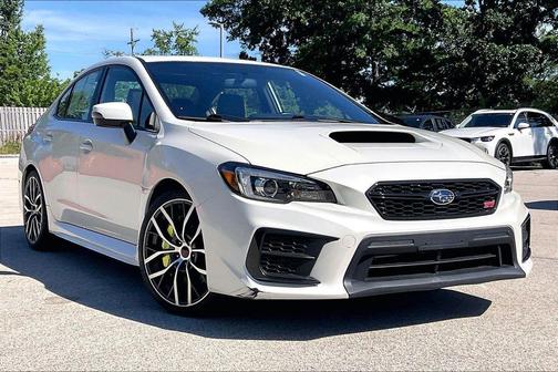 Crystal White Pearl 2021 Subaru WRX STI STi Limited