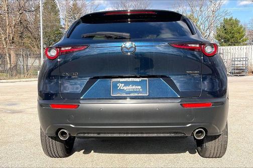Deep Crystal Blue Mica 2026 Mazda CX-30 2.5 Turbo Aire Edition