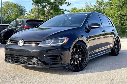 Deep Black Pearl Effect 2019 Volkswagen Golf R DCC & Navigation 4Motion