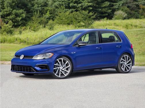 Deep Black Pearl Effect 2019 Volkswagen Golf R DCC & Navigation 4Motion