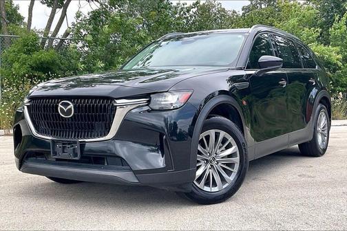 Jet Black Mica 2024 Mazda CX-90 3.3 Turbo Preferred Plus