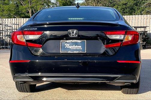 Black 2020 Honda Accord LX