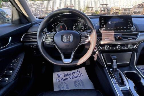 Black 2020 Honda Accord LX