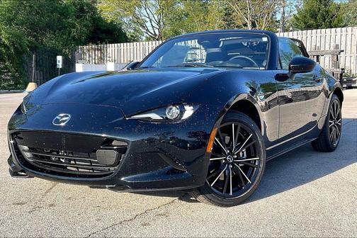 Jet Black Mica 2026 Mazda MX-5 Miata Grand Touring