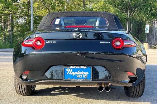 Jet Black Mica 2026 Mazda MX-5 Miata Grand Touring