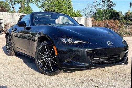 Jet Black Mica 2026 Mazda MX-5 Miata Grand Touring