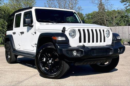 Bright White Clearcoat 2020 Jeep Wrangler Unlimited Unlimited Sport S