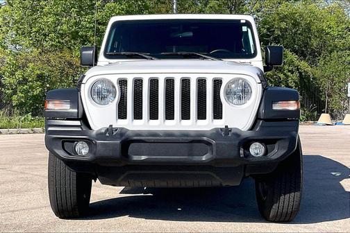 Bright White Clearcoat 2020 Jeep Wrangler Unlimited Unlimited Sport S