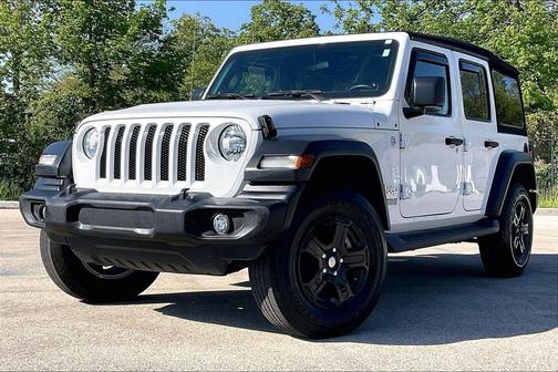 Bright White Clearcoat 2020 Jeep Wrangler Unlimited Unlimited Sport S
