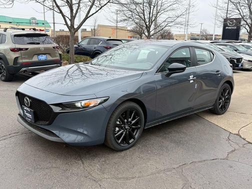 Polymetal Gray Metallic 2026 Mazda Mazda3 2.5 S Carbon Edition