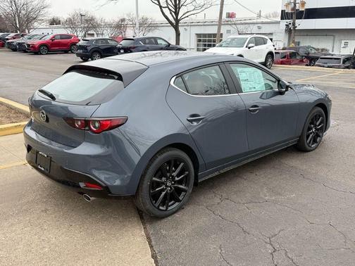 Polymetal Gray Metallic 2026 Mazda Mazda3 2.5 S Carbon Edition