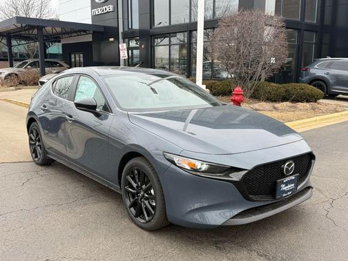 Polymetal Gray Metallic 2026 Mazda Mazda3 2.5 S Carbon Edition