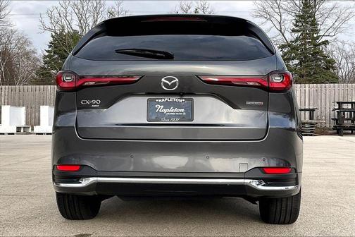 Machine Gray Metallic 2024 Mazda CX-90 3.3 Turbo S