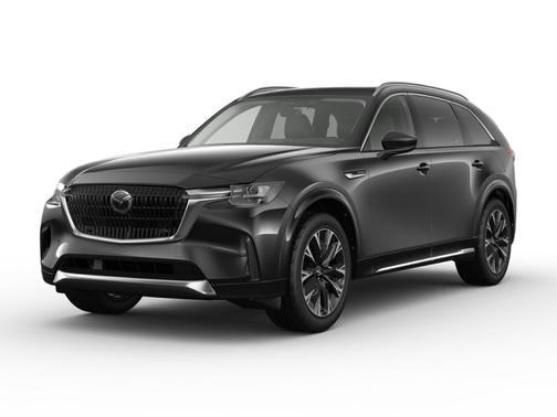 Machine Gray Metallic 2024 Mazda CX-90 3.3 Turbo S