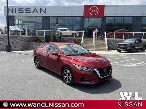 Scarlet Ember Tintcoat 2023 Nissan Sentra SV