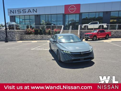 Atlantic Gray Metallic 2026 Nissan Sentra SV