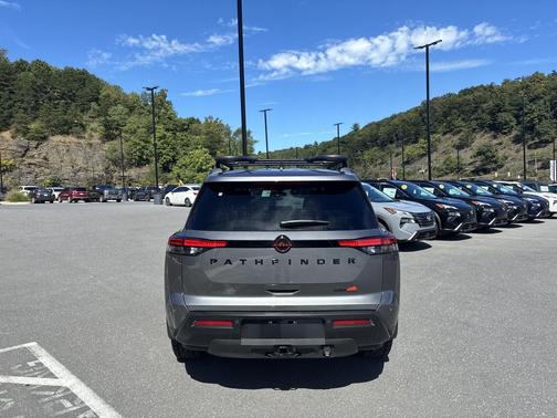 Gun Metallic 2026 Nissan Pathfinder Rock Creek