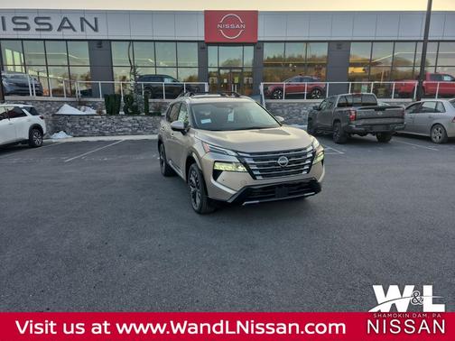 Champagne Silver Metallic 2026 Nissan Rogue Platinum