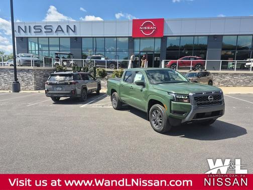Tactical Green Metallic 2026 Nissan Frontier SV
