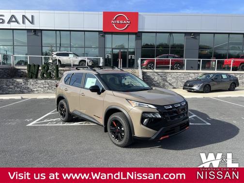 Baja Storm Metallic 2026 Nissan Rogue Rock Creek