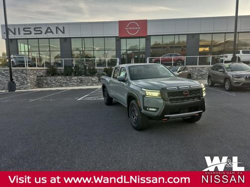 Boulder Gray Pearl 2026 Nissan Frontier PRO-4X