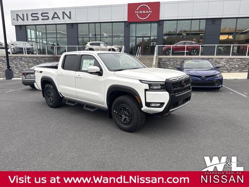 Glacier White 2026 Nissan Frontier PRO-4X