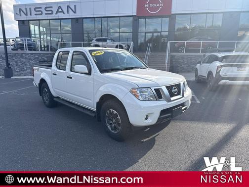 Glacier White 2019 Nissan Frontier PRO-4X