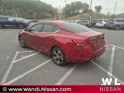 Scarlet Ember Tintcoat 2022 Nissan Sentra SV
