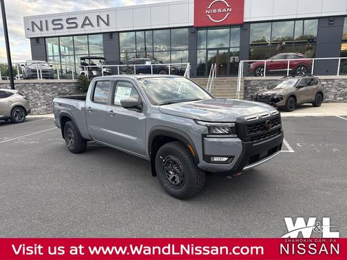 Boulder Gray Pearl 2026 Nissan Frontier PRO-4X