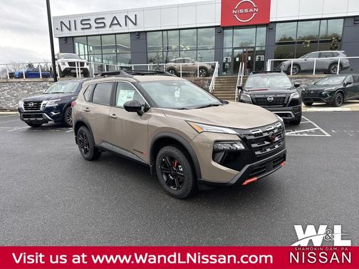 Baja Storm Metallic 2026 Nissan Rogue Rock Creek