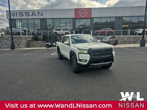 Glacier White 2026 Nissan Frontier PRO-4X