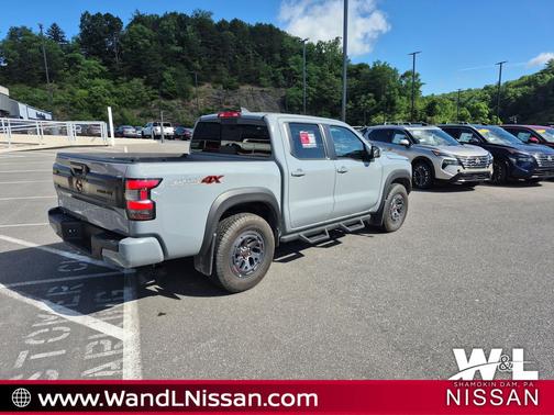 Boulder Gray Pearl 2025 Nissan Frontier PRO-4X
