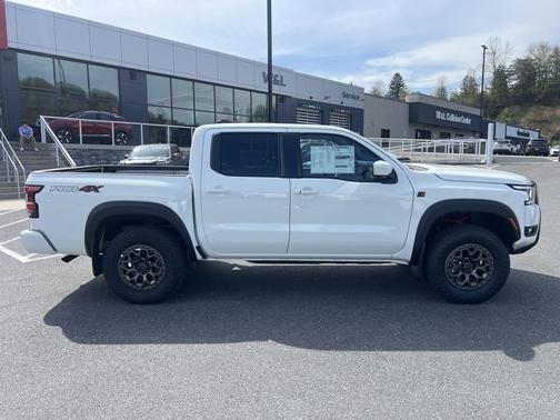 Glacier White 2026 Nissan Frontier PRO-4X