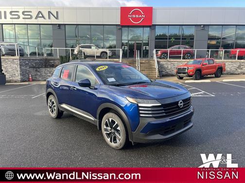 Deep Blue Pearl 2025 Nissan Kicks SV