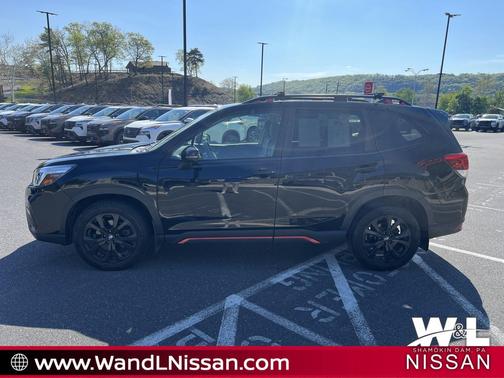 Crystal Black Silica 2019 Subaru Forester Sport