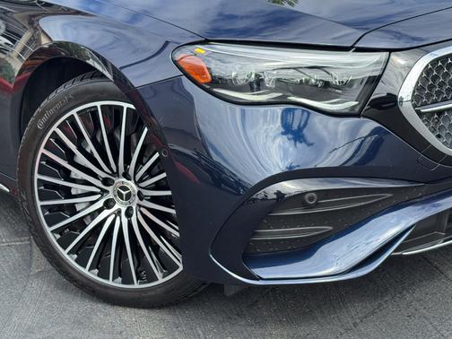 Nautical Blue Metallic 2024 Mercedes-Benz E-Class E 450 4MATIC