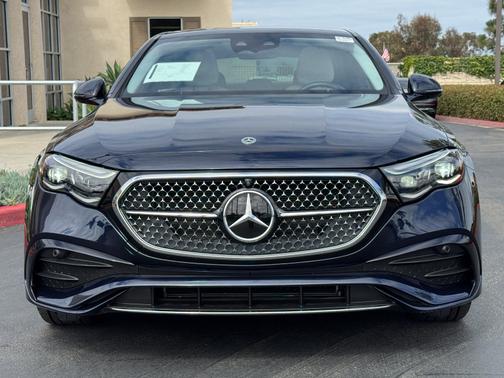 Nautical Blue Metallic 2024 Mercedes-Benz E-Class E 450 4MATIC