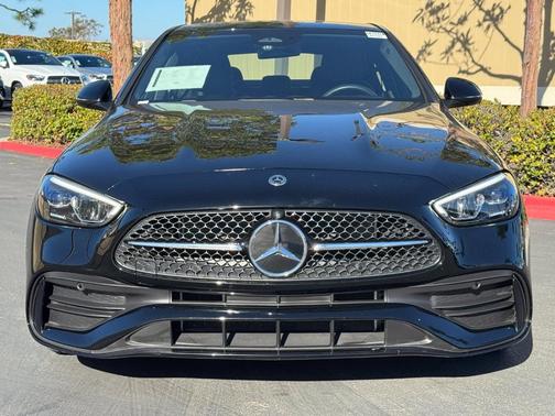Black 2025 Mercedes-Benz C-Class C 300 4MATIC