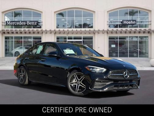 Black 2025 Mercedes-Benz C-Class C 300 4MATIC