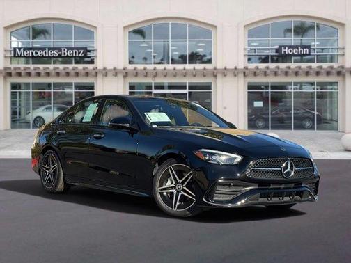 Black 2025 Mercedes-Benz C-Class C 300 4MATIC