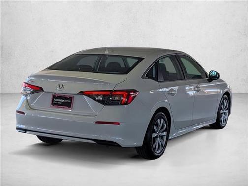 Platinum White Pearl 2026 Honda Civic LX