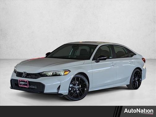 Platinum White Pearl 2026 Honda Civic Sport