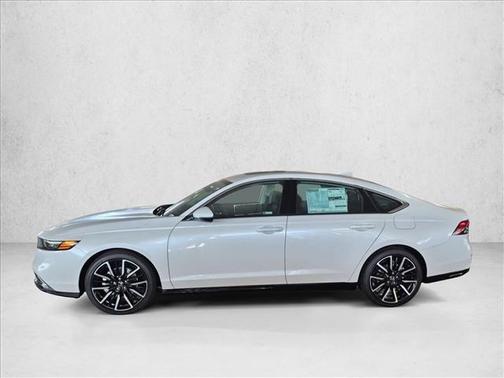 Platinum White Pearl 2026 Honda Accord Hybrid Touring