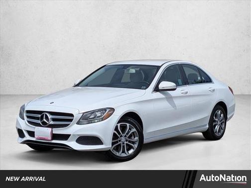 Polar White 2015 Mercedes-Benz C-Class C 300 4MATIC Luxury