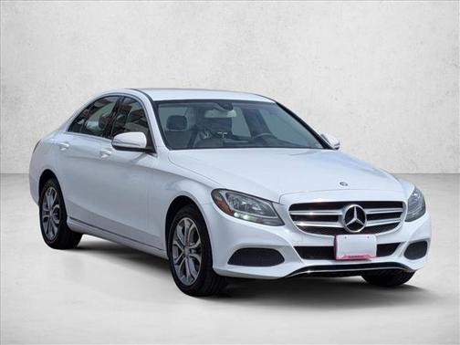 Polar White 2015 Mercedes-Benz C-Class C 300 4MATIC Luxury