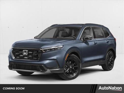Meteorite Gray Metallic 2026 Honda CR-V Hybrid Sport-L FWD