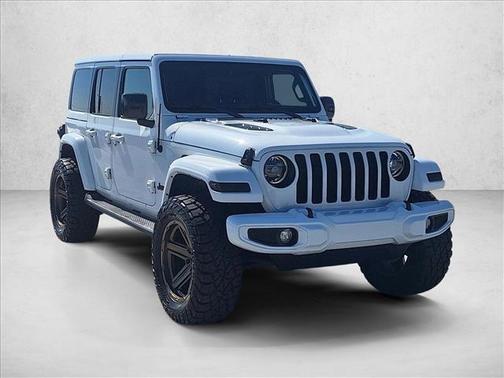 Bright White Clearcoat 2020 Jeep Wrangler Unlimited Freedom 4x4
