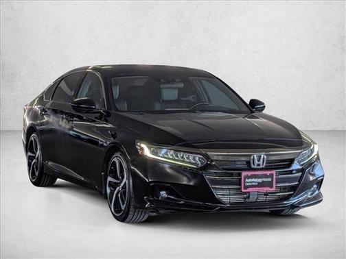 Crystal Black Pearl 2022 Honda Accord Sport 1.5T