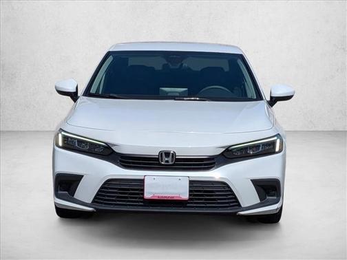 Platinum White Pearl 2022 Honda Civic LX