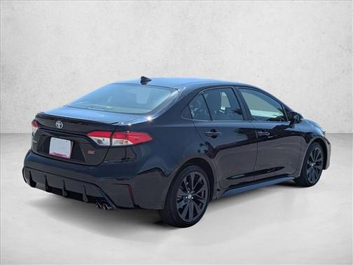 Midnight Black Metallic 2025 Toyota Corolla SE